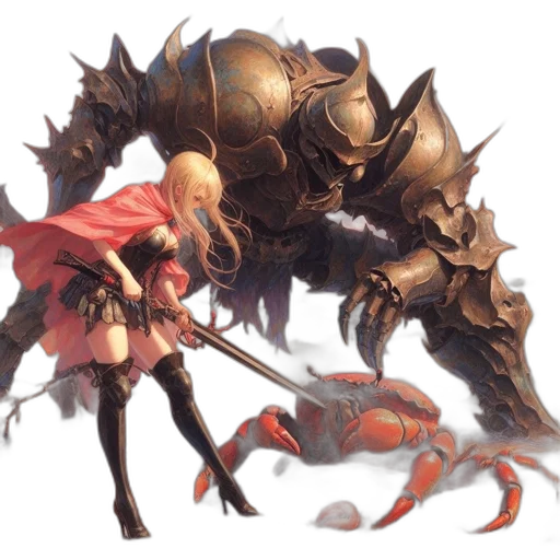 weapon, dragon, sword, robot transparent PNG cut-out