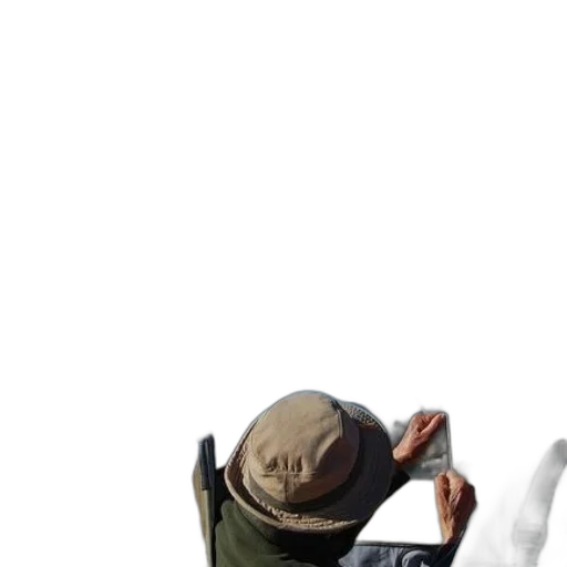 hat, staff, jacket, umbrella transparent PNG cut-out