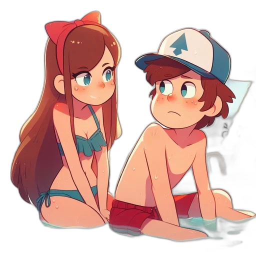 hat, anime, concept art, cartoon transparent PNG cut-out