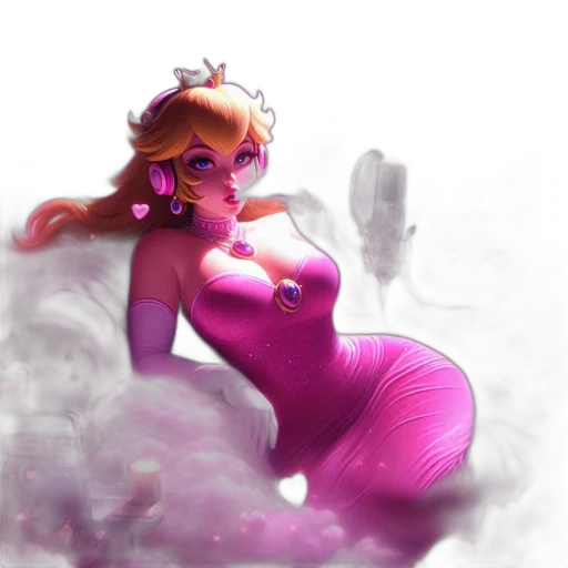 dress, crown, concept art, fantasy art transparent PNG cut-out
