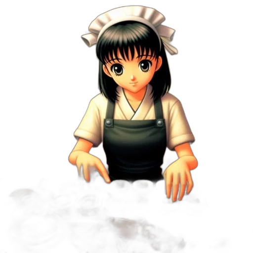 staff, dress, face, food transparent PNG cut-out
