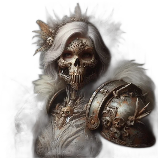 mask, face, crown, jewelry transparent PNG cut-out