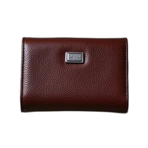 coach, leather, slim, wallet transparent PNG cut-out