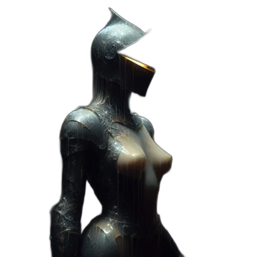 dress, robot, jewelry, mask transparent PNG cut-out