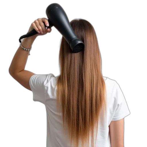 hair, hat, shoes, staff transparent PNG cut-out
