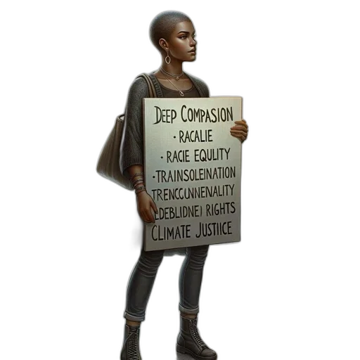 jacket, dress, weapon, 3d render transparent PNG cut-out