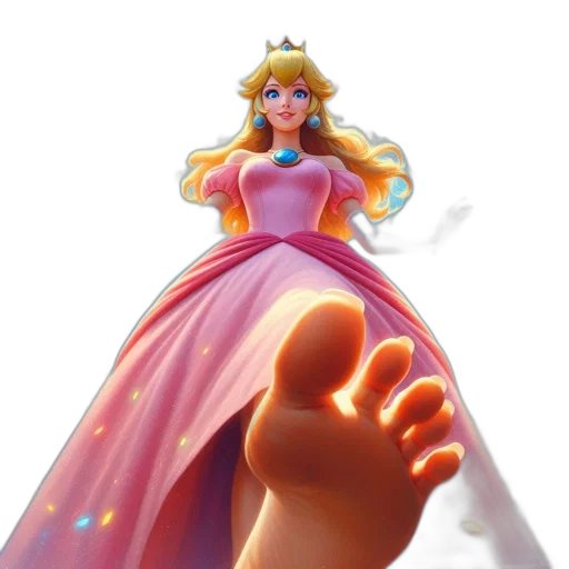 shoes, dress, 3d render, concept art transparent PNG cut-out