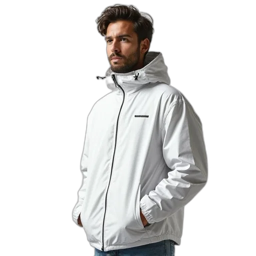 jacket, monochrome, men, uag transparent PNG cut-out