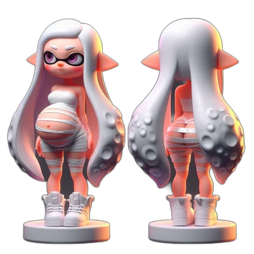 dress, weapon, 3d render, concept art transparent PNG cut-out