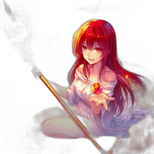 sword, staff, weapon, fantasy art transparent PNG cut-out