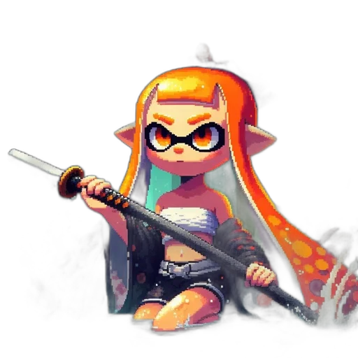 weapon, staff, sword, dress transparent PNG cut-out