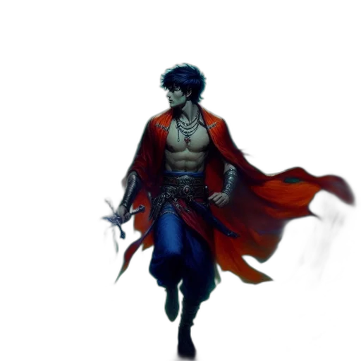staff, concept art, fantasy art, comic book art transparent PNG cut-out
