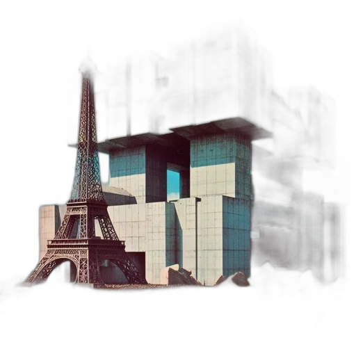 building, furniture, 3d render, concept art transparent PNG cut-out