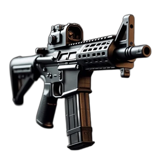 weapon, 3d render, pixel art, concept art transparent PNG cut-out
