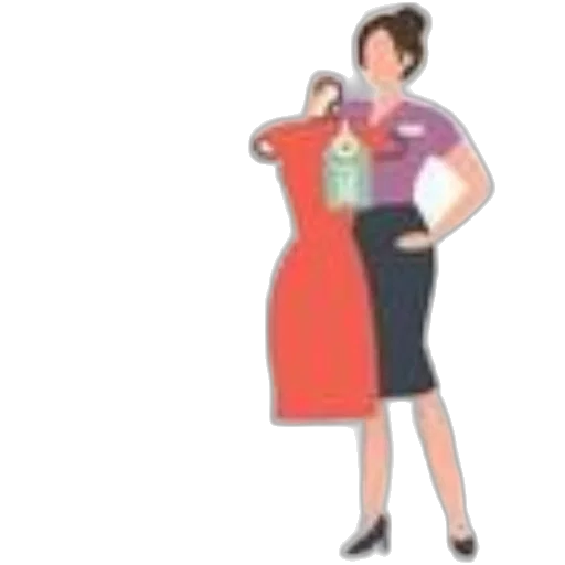dress, jewelry, staff, jacket transparent PNG cut-out