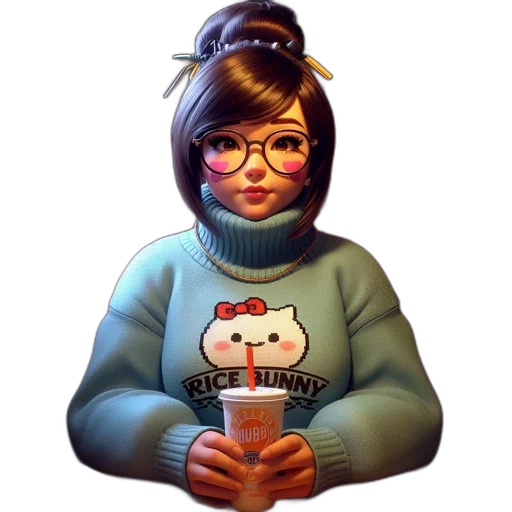 staff, jacket, face, animal transparent PNG cut-out
