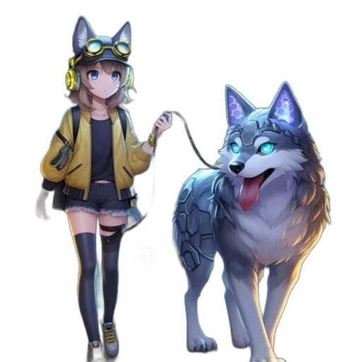 staff, animal, creature, concept art transparent PNG cut-out