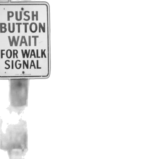 black, white, photo, pedestrian transparent PNG cut-out