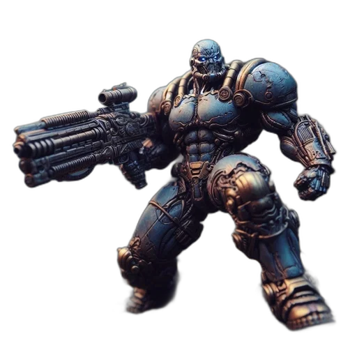 weapon, robot, staff, concept art transparent PNG cut-out