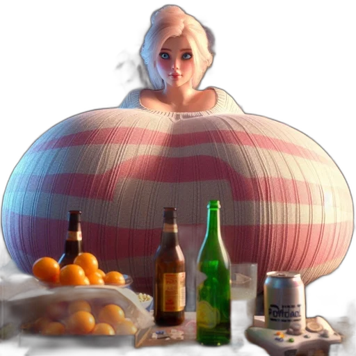 dress, food, bottle, creature transparent PNG cut-out