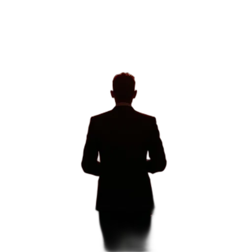 staff, face, jacket, robot transparent PNG cut-out