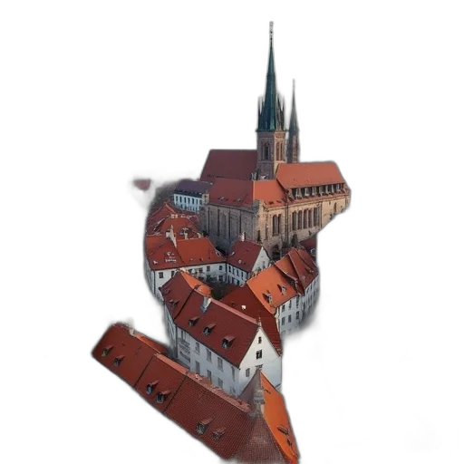 building, robot, weapon, face transparent PNG cut-out
