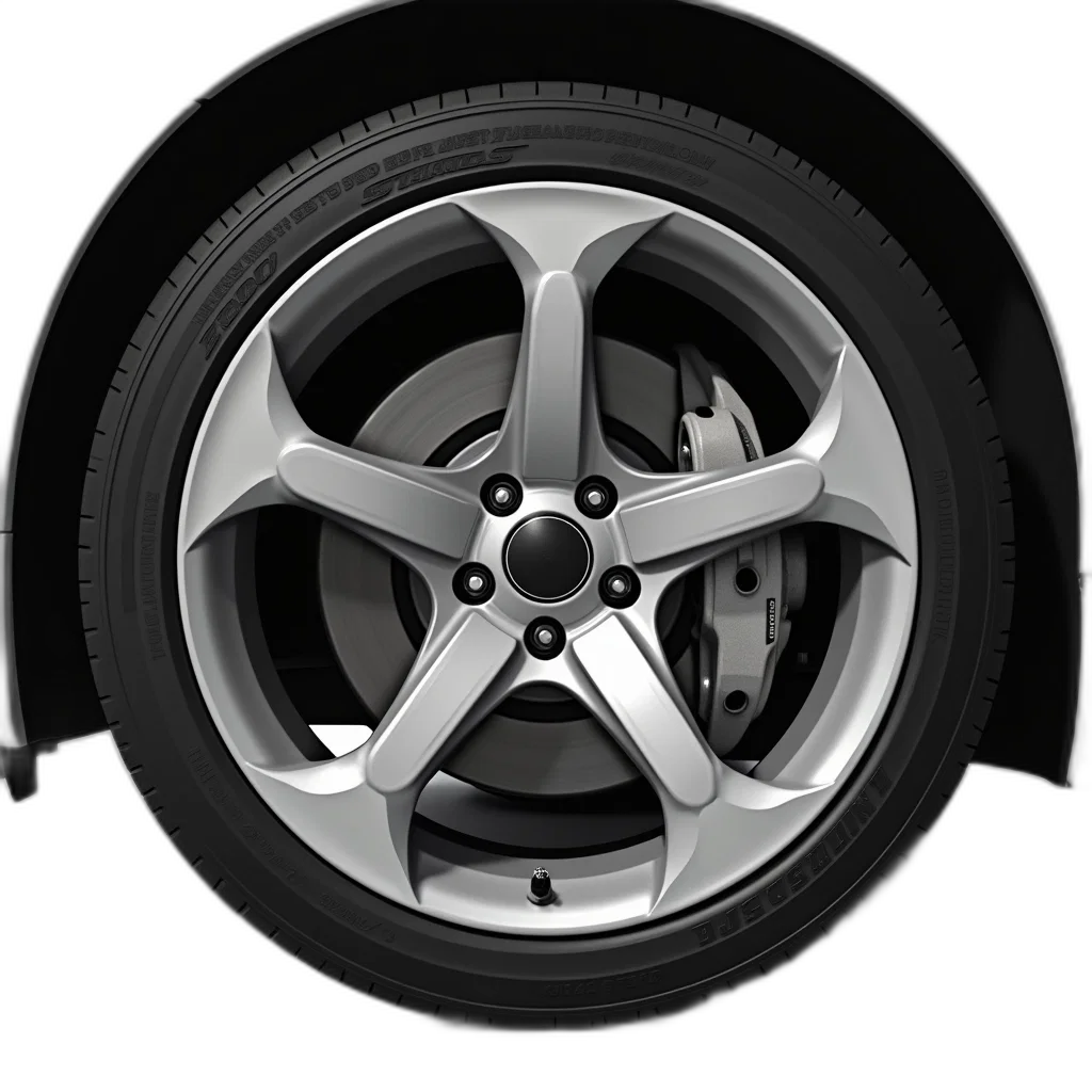 car, 3d render, close-up, image transparent PNG cut-out