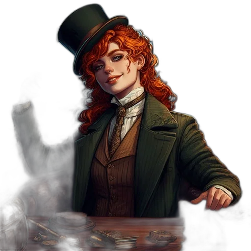 hat, staff, face, concept art transparent PNG cut-out