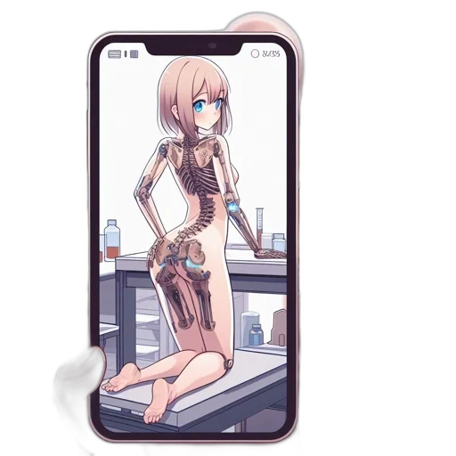dress, robot, creature, weapon transparent PNG cut-out