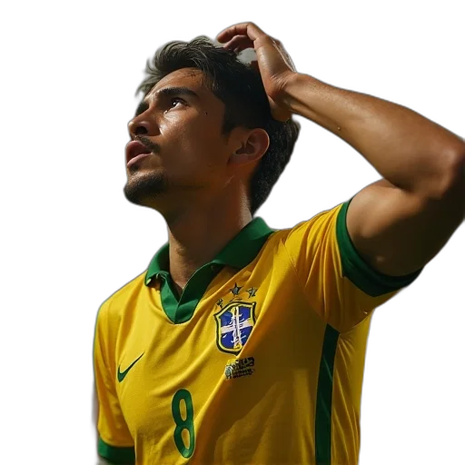 face, brazil, fans, look transparent PNG cut-out