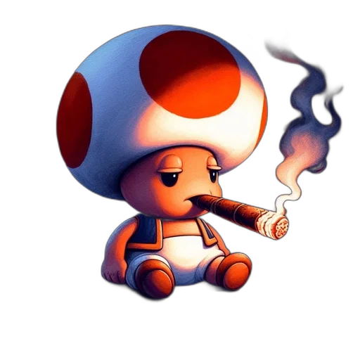 robot, staff, hat, pixel art transparent PNG cut-out
