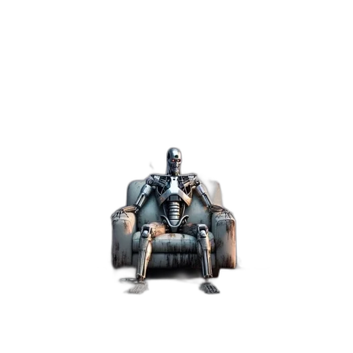furniture, robot, creature, animal transparent PNG cut-out