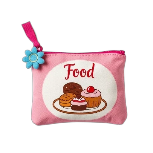 food, small, pink, fabric transparent PNG cut-out