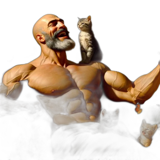 animal, concept art, fantasy art, photorealistic transparent PNG cut-out