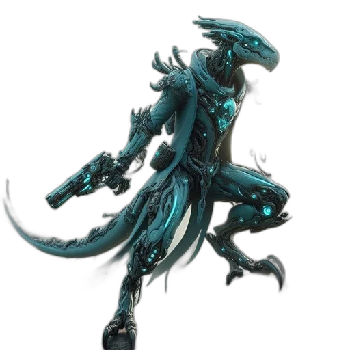dragon, creature, sword, staff transparent PNG cut-out