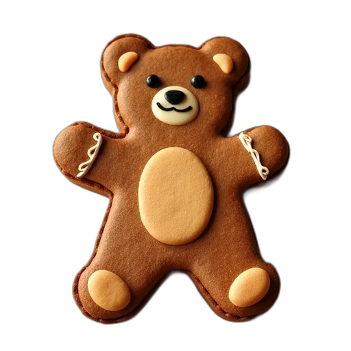 animal, 3d render, cookie, cutter transparent PNG cut-out
