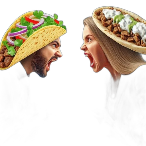 hat, food, face, concept art transparent PNG cut-out