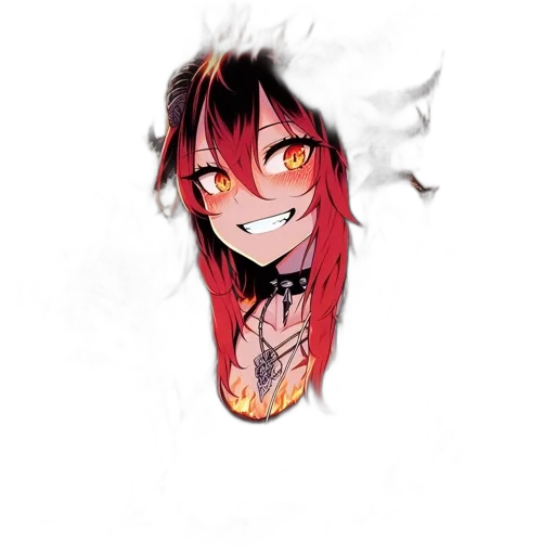 mask, dragon, hair, face transparent PNG cut-out