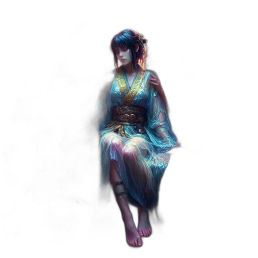 dress, staff, robot, face transparent PNG cut-out