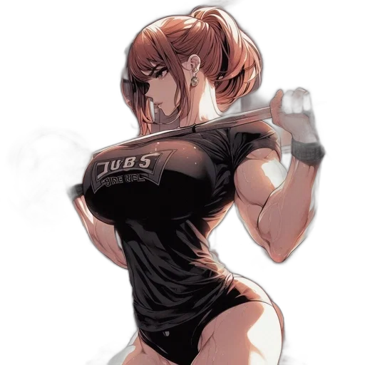 weapon, robot, jacket, staff transparent PNG cut-out