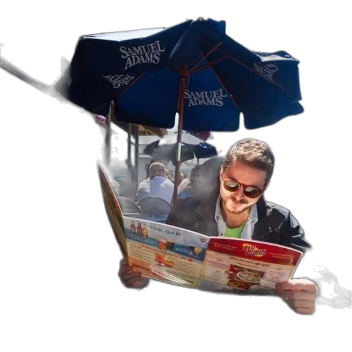 umbrella, food, photorealistic, concept art transparent PNG cut-out
