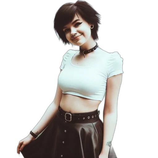 dress, concept art, cartoon, photorealistic transparent PNG cut-out