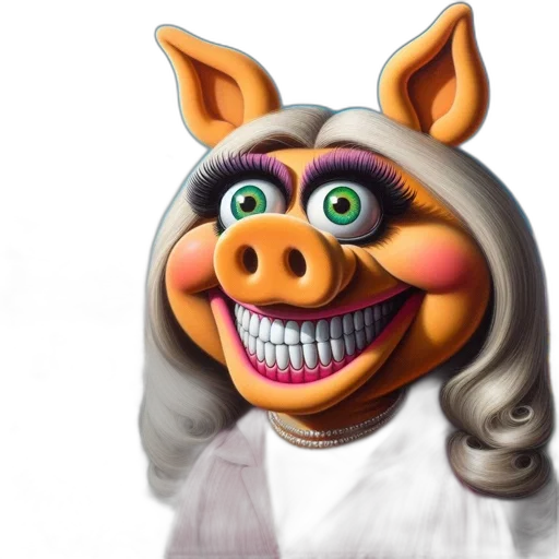 face, mask, animal, creature transparent PNG cut-out