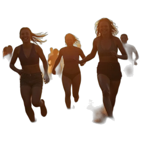 concept art, 3d render, group, festival transparent PNG cut-out