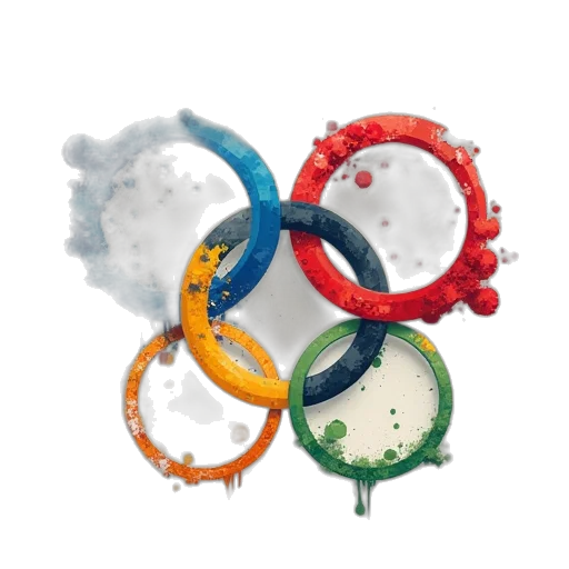 jewelry, concept art, 3d render, olympic transparent PNG cut-out