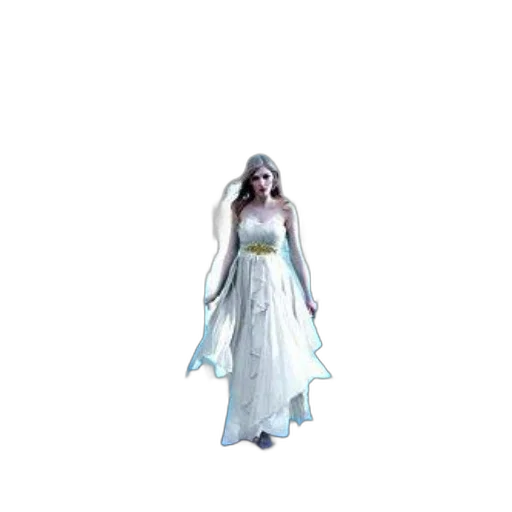 dress, staff, concept art, 3d render transparent PNG cut-out