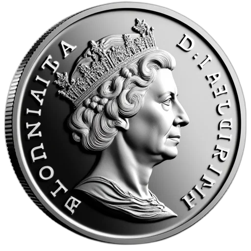 crown, 2013, silver, britannia transparent PNG cut-out