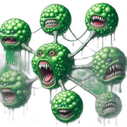 creature, concept art, 3d render, pixel art transparent PNG cut-out