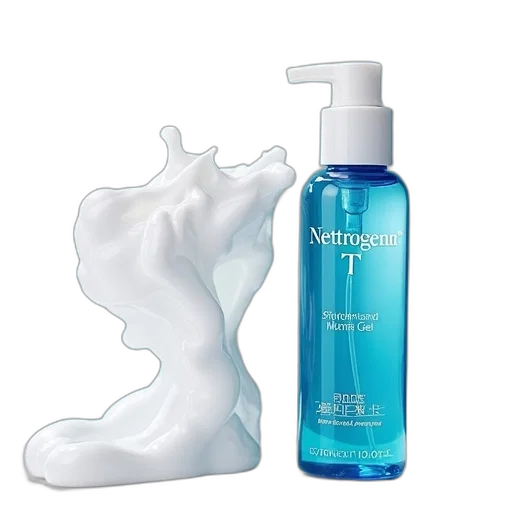 bottle, neutrogenna, gel, 150ml transparent PNG cut-out