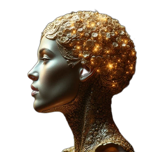 crown, jewelry, face, mask transparent PNG cut-out